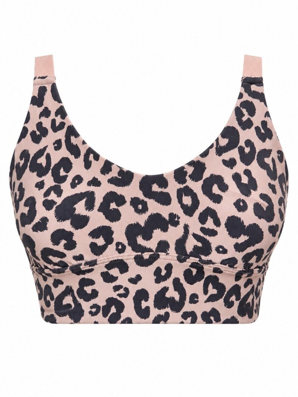 OFFLINE by Aerie Leopard Print Bra Top Twist Back Size S